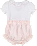CLASSICAL DIAMOND SMOCKED BLOOMER SET