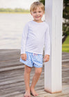 BOY SWIM TRUNKS - SHELLS