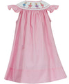 BALLERINA SMOCKED BISHOP DRESS