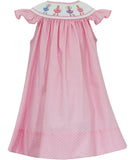 BALLERINA SMOCKED BISHOP DRESS