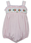 PETIT BEBE FISH KNIT SUNBUBBLE - PINK