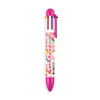 UNIQUE UNICORNS 6 CLICK MULTI COLOR PEN - HOT PINK