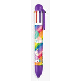 UNIQUE UNICORNS 6 CLICK MULTI COLOR PEN - PURPLE