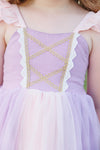 PINK AND PURPLE PRINCESS DRESS
