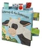 6" TAGGIES BUTTERCUP COW SOFT BOOK