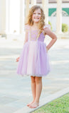 PINK AND PURPLE PRINCESS DRESS