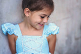 BLUE PRINCESS DRESS
