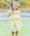 YELLOW PRINCESS DRESS