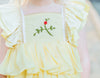 YELLOW PRINCESS DRESS