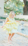 YELLOW PRINCESS DRESS