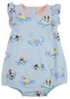 RUEHLING RUFFLE BUBBLE - DOGGY PADDLE WITH SANDPEARL PINK