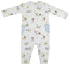 RAYBURN ROMPER - S.S. BEAUFORT WITH BUCKHEAD BLUE