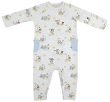 RAYBURN ROMPER - S.S. BEAUFORT WITH BUCKHEAD BLUE