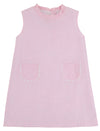 LIZZIE'S LUXE DRESS - PINK GREENBRIAR GINGHAM