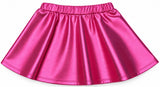 ZOE MEDIUM PINK METALLIC SKORT