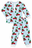 PIMA CHRISTMAS TREE LONG SLEEVE PAJAMA SET