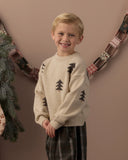 ASPEN SWEATER - TREE JACQUARD