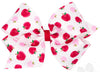 KING BACK TO SCHOOL APPLE PRINT GROSGRAIN HAIR BOW