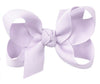 3.5" POWDER ORCHID MEDIUM KNOT BOW