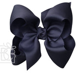 5.5" DARK NAVY XL KNOT BOW