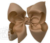5.5" TAUPE XL KNOT BOW