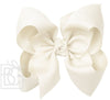 5.5" ANTIQUE WHITE XL KNOT BOW