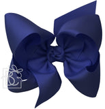 7.5" NAVY JUMBO BOW