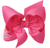 7.5" FUCHSIA JUMBO BOW