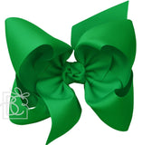 7.5" EMERALD JUMBO BOW