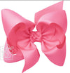 7.5" HOT PINK JUMBO BOW