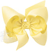 JUMBO LIGHT YELLOW BOW