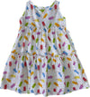 LULU BEBE SLEEVELESS POPSICLE LAYERED DRESS