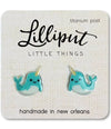 NARWHAL EARRINGS