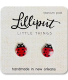 LADYBUG EARRINGS