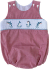 LULU BEBE CAM SHARK SMOCKED BOY BUBBLE