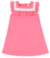DARLA DRESS ROMANY ROSE WITH WORTH AVENUE WHITE