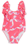 RUEHLING RUFFLE BATHING SUIT - BAGLEY BOWS