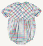 BRADFORD BUBBLE KINDNESS WINS WINDOWPANE WITH WOOD BOAT BLUE