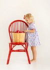 MARY DAL DRESS - BROADCLOTH APPLE OF MY EYE RICHMOND RED