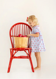 MARY DAL DRESS - BROADCLOTH APPLE OF MY EYE RICHMOND RED