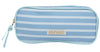 PEYTON PENCIL POUCH - SARASOTA SKY STRIPE WITH SEA ISLAND SEAFOAM