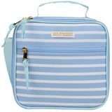 LEIGHTON LUNCH BOX - SARASOTA SKY STRIPE WITH SEA ISLAND SEAFOAM