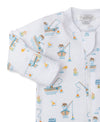 RATHER BE FISHING ZIPPER FOOTIE