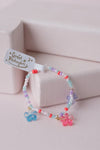 BOUTIQUE SHIMMER FLOWER BRACELET