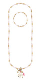 MAGIC UNICORN NECKLACE AND BRACELET SET