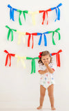 CINDY LOU BUBBLE RIBBON REMINDER WITH WORTH AVENUE WHITE AND RICHMOND RED