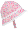 BEAUFORT BUCKET (UPF 35+) - MABLETON MINI FLORAL (PINK) WITH WORTH AVENUE WHITE