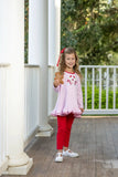 GIRLS GINGERBREAD HOUSE PANT SET