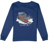 BOYS PT EXPRESS LS RIVER BLUE