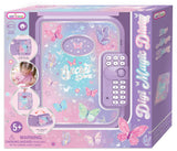 DIGI MAGIC DIARY - TIE DYE BUTTERFLY